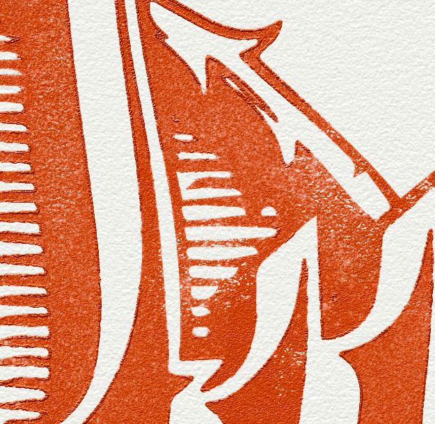 linoleum block printing effect Rebelle Tips & Tricks